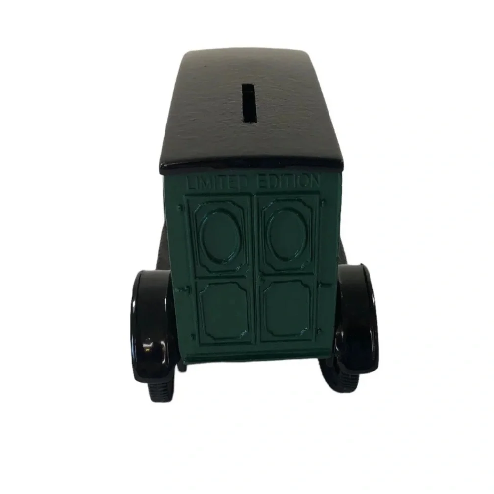 Ertl Die-Cast Metal 1920 Green Panel Truck Coin Toy Bank 1998 Farm Progress Show